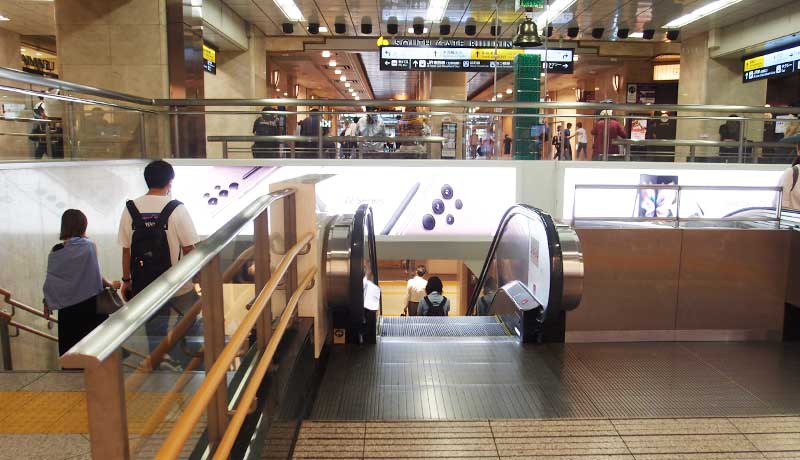 Get off the escalator